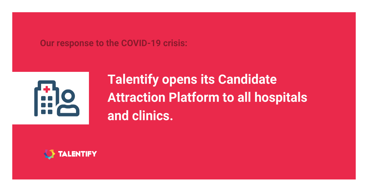 Talentify opens its candidate attraction platform to all hospitals and clinics